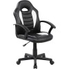 Scaun gaming Marvel alb negru racing
